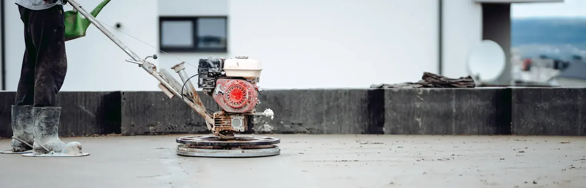 Engine-Powered Concrete Construction Equipment