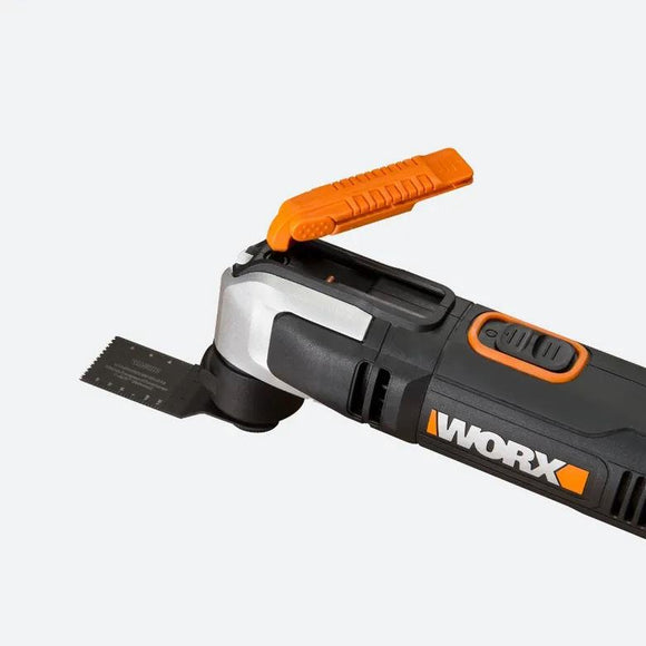 Worx WX686L Corded 2.5 Amp Oscillating Multi-Tool with Clip-in Wrench