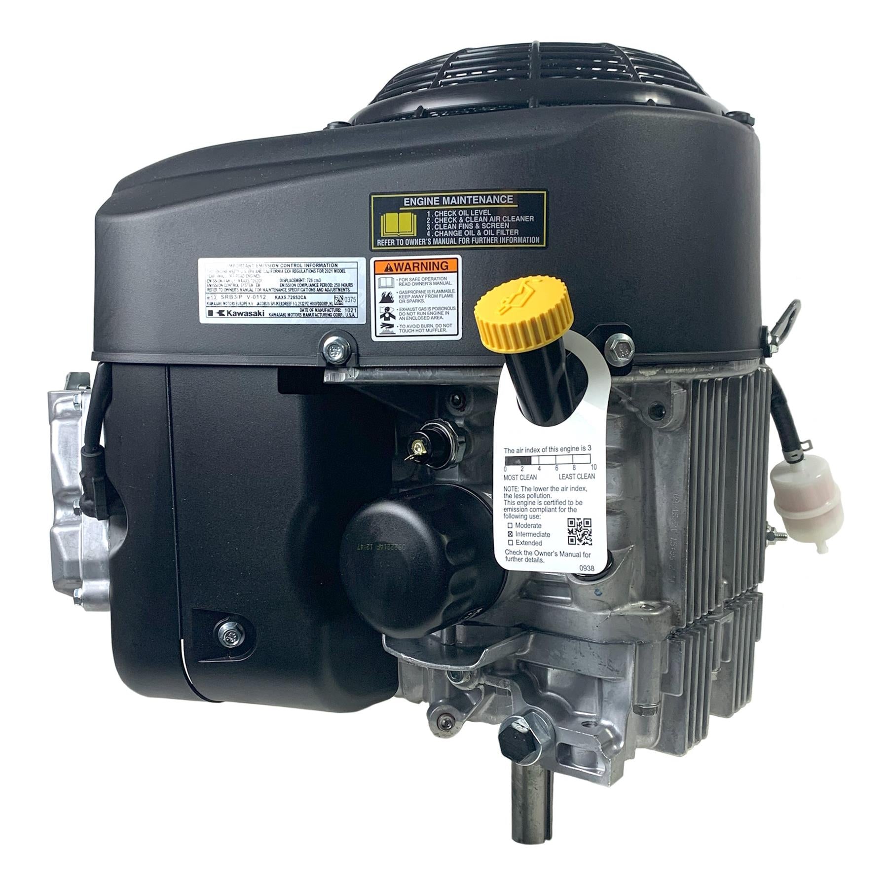 Kawasaki FR691VS18S Vertical Engine with Electric Start Equipatron