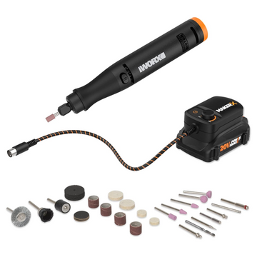 Worx WX739L MakerX 20V Precision Rotary Tool & Accessories Kit