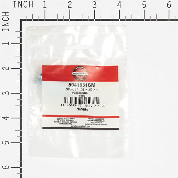 Murray 5041931SM Spacer, .38 X .50 X 1