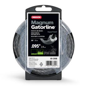 Oregon 69-200B Magnum Gatorline Twist Trimmer Line, 50' Donut, .095"