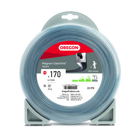 Oregon 22-970 Magnum Gatorline 1/2lb Coil of .170" Square String Trimmer Line