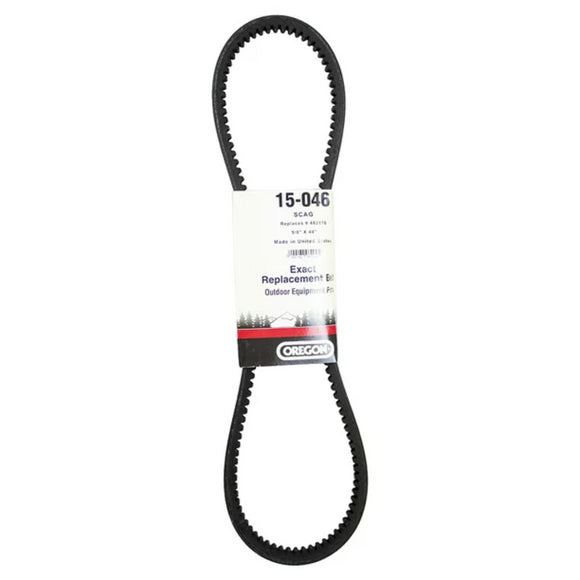 Oregon 15-046 Belt, Replaces Scag 482876