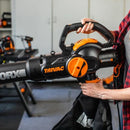 Worx WG512 Corded 12 Amp 600 CFM TriVac 3-in-1 Blower, Mulcher & Yard Vacuum-4