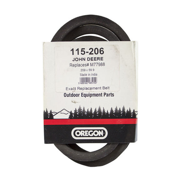 Oregon 115-206 Standard Belt for Deck Drive, 5/8" x 60"