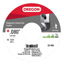 Oregon 22-080 Square Magnum Gatorline, 5 lb Spool, .080" Gauge-2