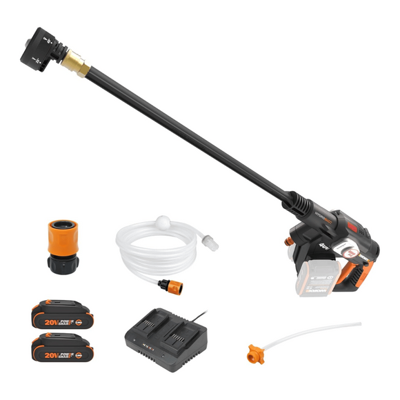Worx WG647 Nitro 40V Hydroshot Max Portable Power Cleaner (800 MAX PSI)
