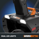 Worx WG471 Cordless 40V Nitro Power Share 20" Snow Blower-4