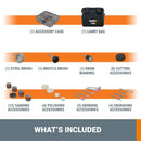 Worx WX991L MakerX 20V Rotary Tool, Angle Grinder & Wood/Metal Craft Tool Kit-4