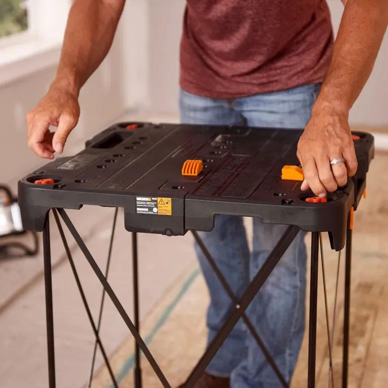 Worx WX066 Sidekick Portable Folding Work Table, 24