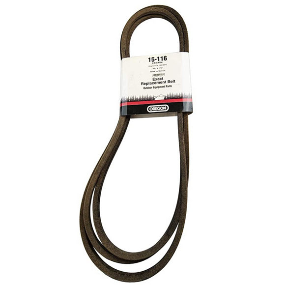 Oregon 15-116 Premium Belt, Deck Drive, 5/8" x 176"