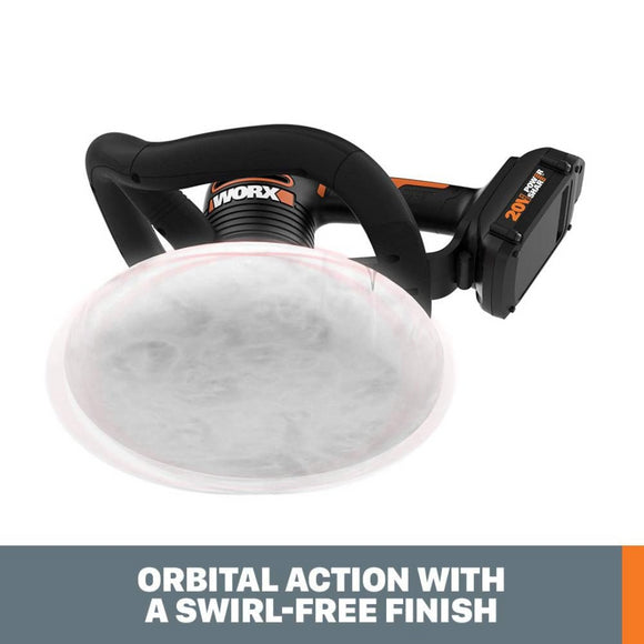 Worx WX856L Cordless 20V Power Share 10" Polisher & Buffer
