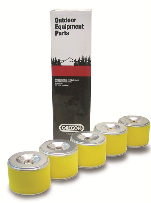 Oregon 30-805 Honda Paper Air Filer 5pk, 4" x 3-9/16" x 3-1/16"
