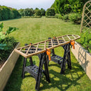 Worx WX065 Set of 2 Sawhorses with Bar Clamps-5