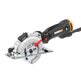 Worx WX437L Corded 4.5" WorxSaw 6.5 Amp Compact Circular Saw
