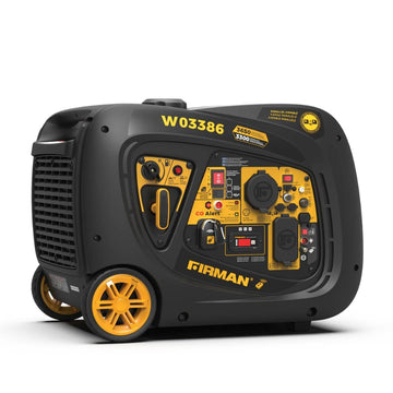 Firman W03386 Whisper Series Inverter Generator, 3300 Running Watts w/ CO Alert - 0