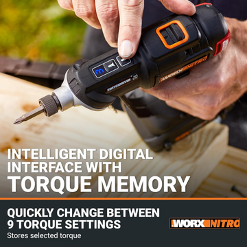 Worx WX177L Cordless 20V Switchdriver 2.0 Nitro 1/4" Dual Drill Driver - 0