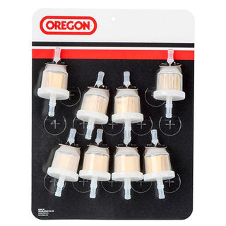 Oregon 69-510 In-Line Fuel Filter, Hanging Card, 8 Pack