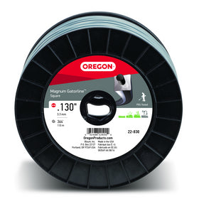Oregon 22-830 Magnum Gatorline Square String Trimmer Line .130" Dia. 3lb. Spool