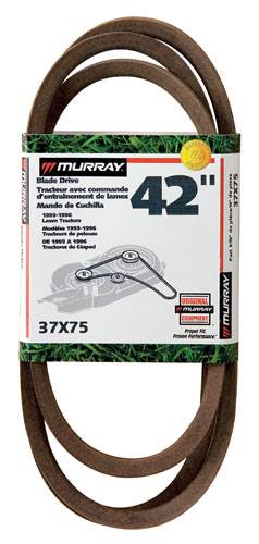 Murray 37X75MA Blade Drive Belt Fits 42" Murray decks from 1990-1996