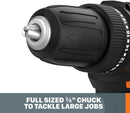 Worx WX100L Cordless 20V Power Share 3/8" Drill Driver-5