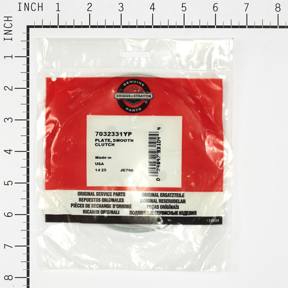 Murray 7032331YP Plate, Smooth Clutch