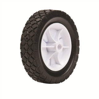 Oregon 72-110 Wheel, Semi-Pneumatic, Ribbed Tread, 10x175, Plastic Gear