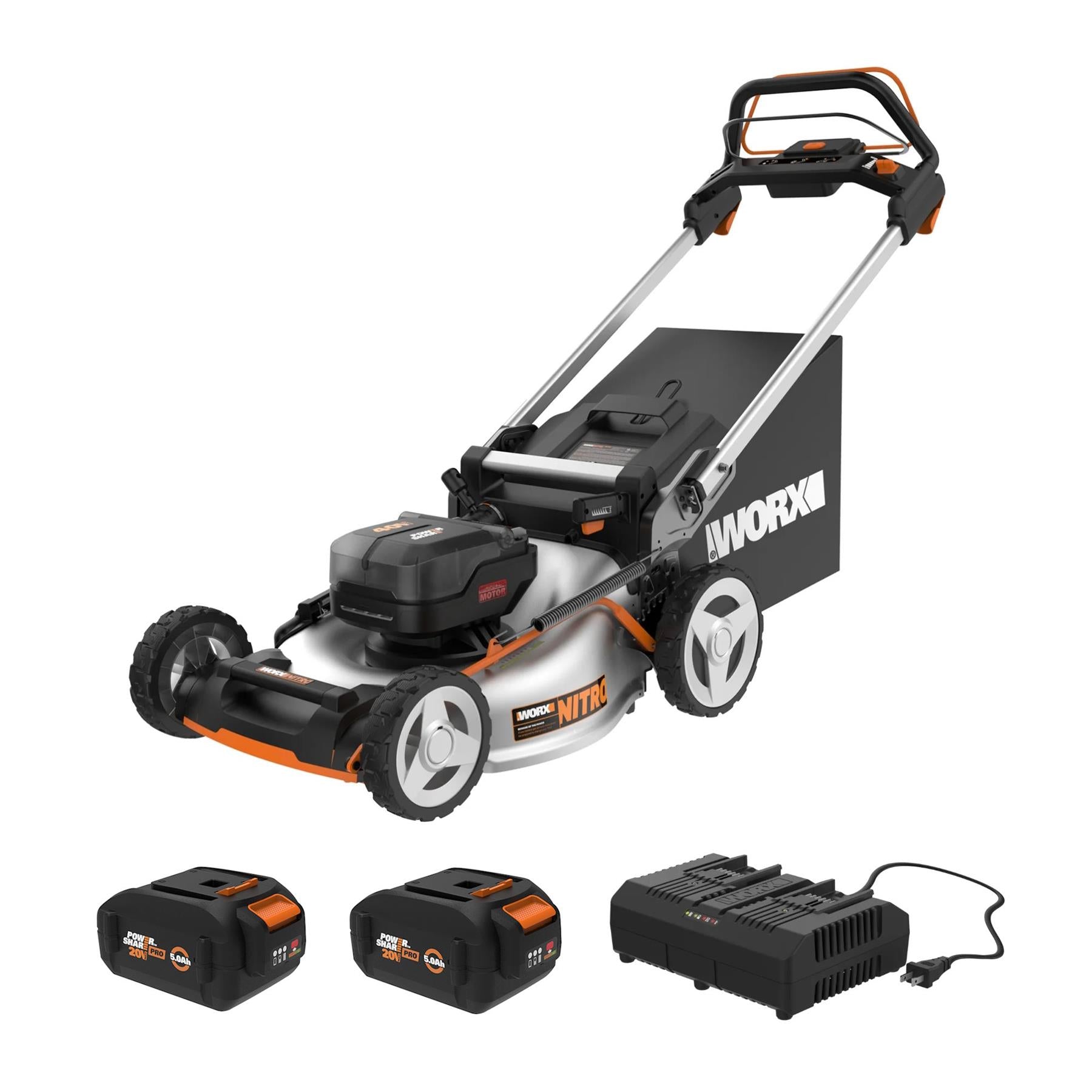WORX Nitro Lawn Mower - Thumbnail 2
