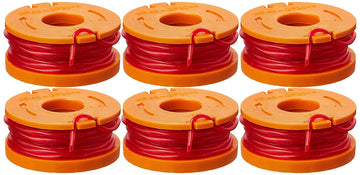 Worx WA0010 6-Pack Trimmer Spool Line, 10-Foot