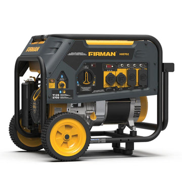 Firman H05752 Dual Fuel Portable Generator, 7125W Recoil Start 120V