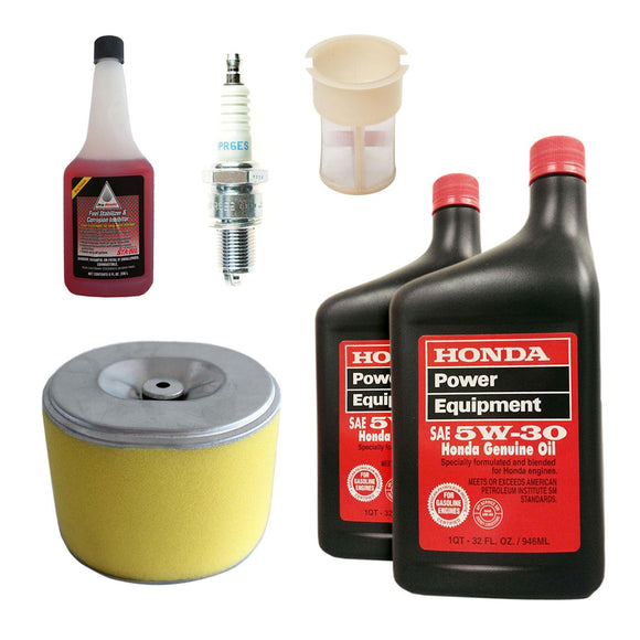  Honda GX270-340-390 engine maintenance kit includes filters, gaskets, and spark plug
