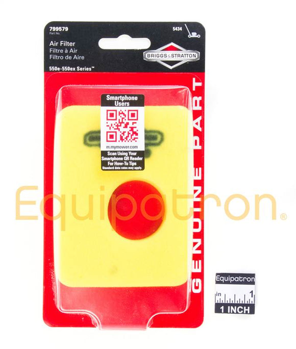 Briggs & Stratton 5434K A/C Foam Filter