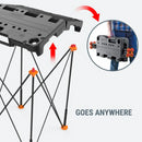 Worx WX066 Sidekick Portable Folding Work Table, 24" x 24" x 32"-3