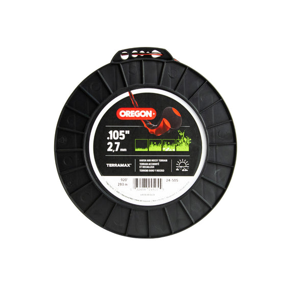 Oregon 24-505 Terramax Trimmer Line, Oval Twist .105 5Lb Spool