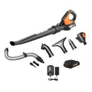 Worx AIR WG545.1 Cordless 20V Power Share 2.0Ah Multi-Purpose Leaf Blower with Attachments-1