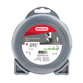 Oregon 69-190 Magnum Gatorline 50ft Coil of .095" Square String Trimmer Line