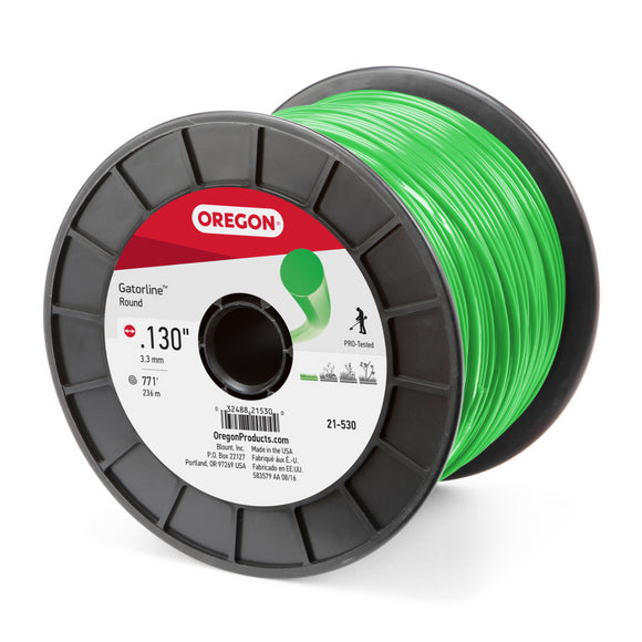 Oregon 21-530 Round Gatorline, .130" Gauge, 5 lb Spool