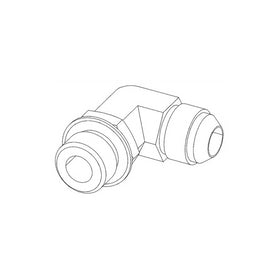 Ariens D14196 Fitting, 90 ADP JIC-ORB 6801-08-08