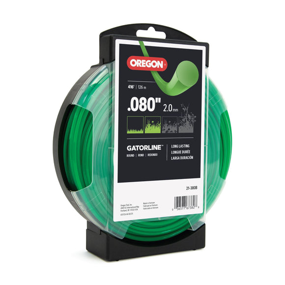 Oregon 21-380B Round Gatorline, .080" Gauge, 1lb Donut