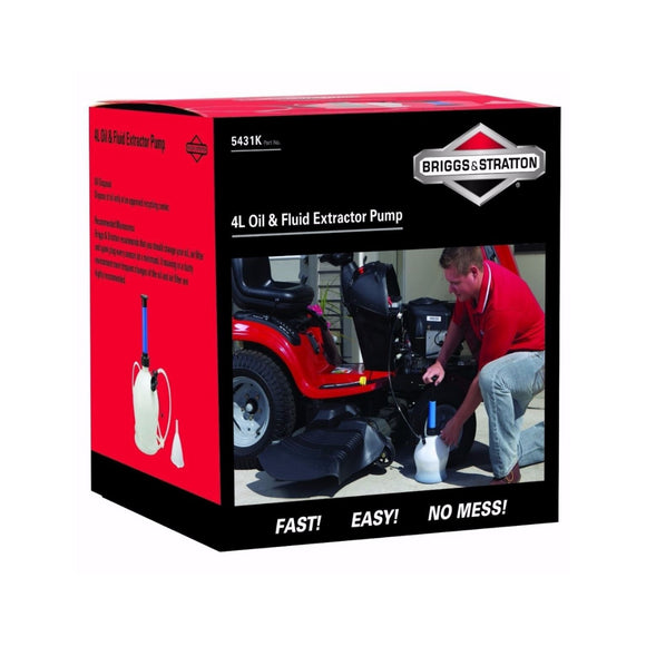 Briggs & Stratton 5431K Oil Extractor, 4L