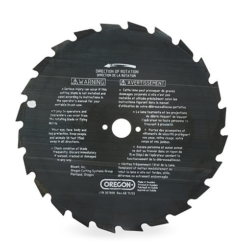 Oregon 41-936 Blade, Brush Cutter, MAXI, 24-Tooth