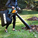 Worx WG583 Cordless 40V Power Share 350 CFM Leaf Blower/Mulcher/Vacuum-6