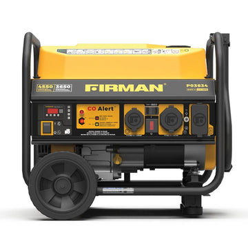 Firman P03634 Performance Series Portable Generator, 3650W w/ CO Alert - 0