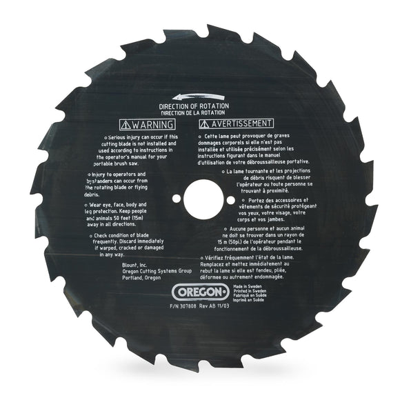Oregon 41-937 Blade, Brush Cutter, MAXI, 24-Tooth