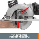 Worx WX437L Corded 4.5" WorxSaw 6.5 Amp Compact Circular Saw-2
