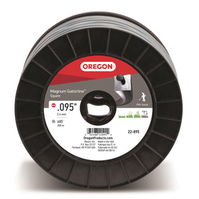 Oregon 22-895 Square Magnum Gatorline, 3 lb Spool, .095" Gauge