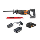 Worx WX500L Cordless 20V Power Share Reciprocating Saw-1