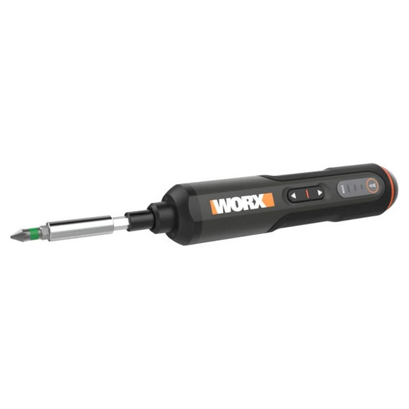 Worx WX240L Cordless 4V Electric 3-Speed Screwdriver with 12 Bits