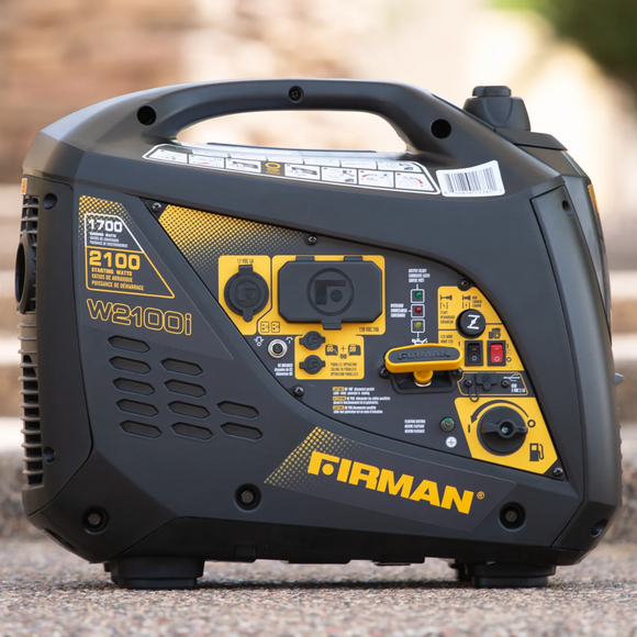 Firman W01781 Whisper Series Inverter Generator 2100W Recoil Start